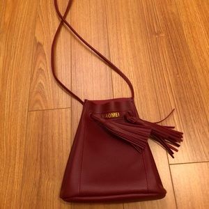 Cute red crossbody bag